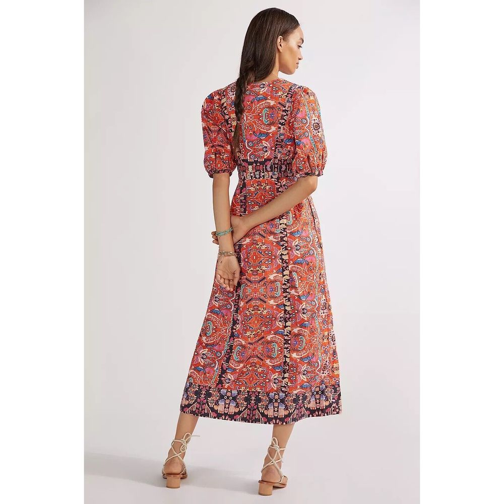 Anthropologie Floral Maxi Dress - Picture 4 of 10